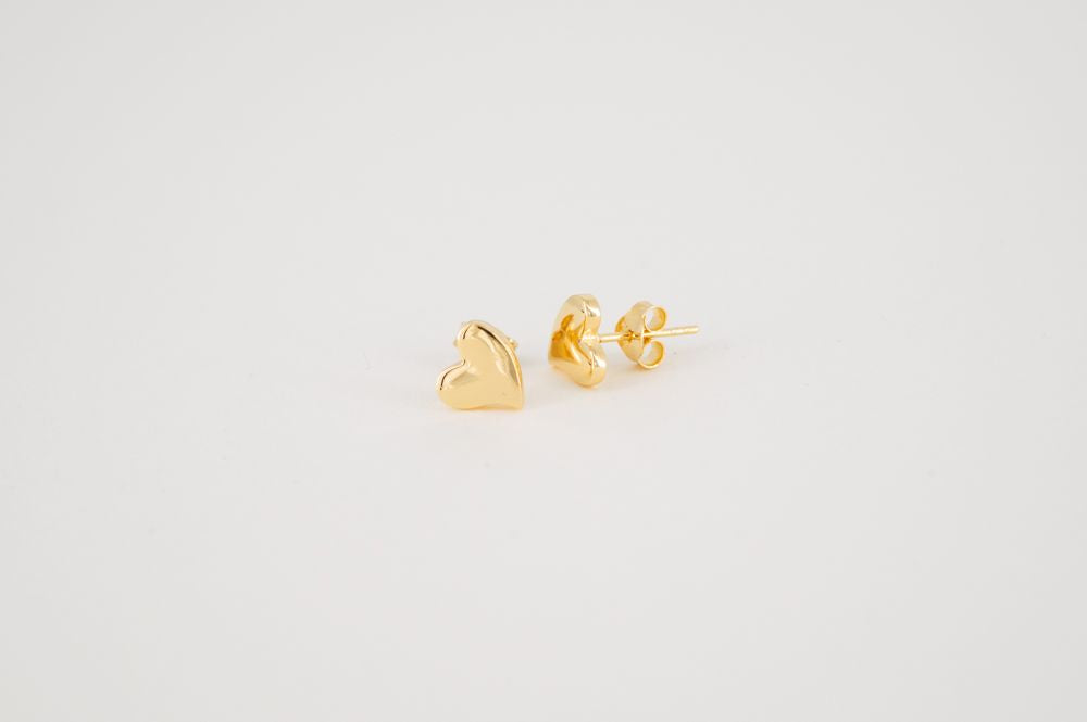 Heart Stud Earrings