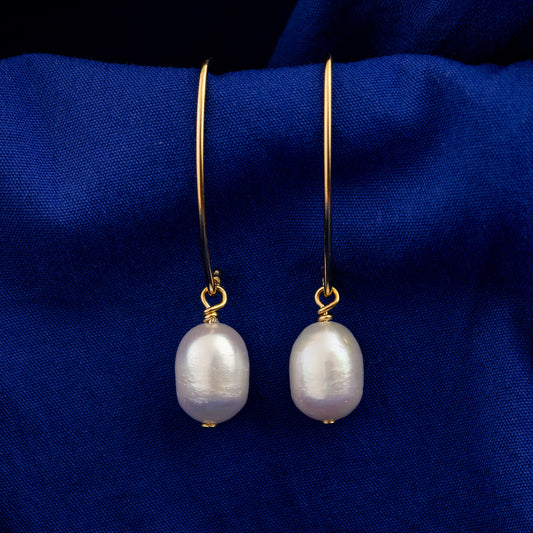 RANIA dangle pearl earrings