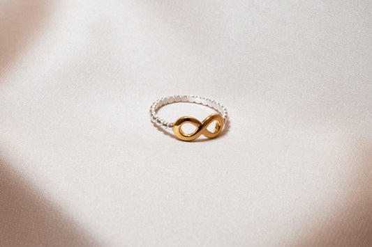 Gold Plated Infinity Ring